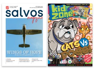 Salvos Magazine and Kidzone PowerPoint - October 18, 2025